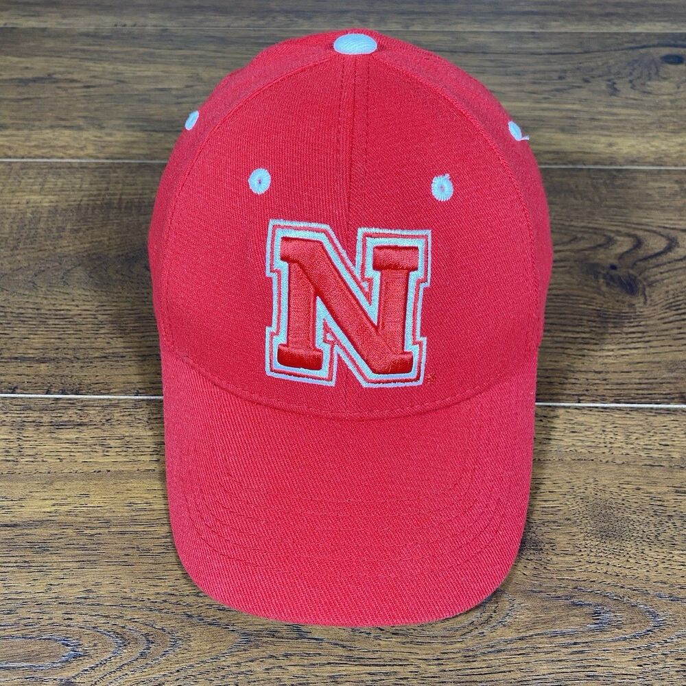 Nebraska Cornhuskers NCAA Top of the World Flex One Fit Hat Cap Huskers Red